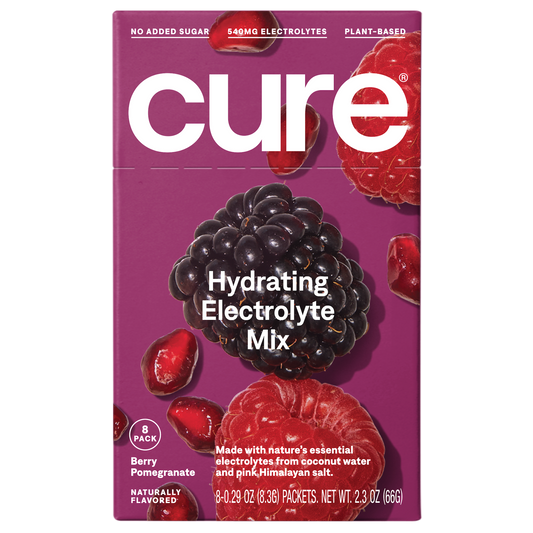 Hydrating Electrolyte Drink Mix Berry Pomegranate 8ct