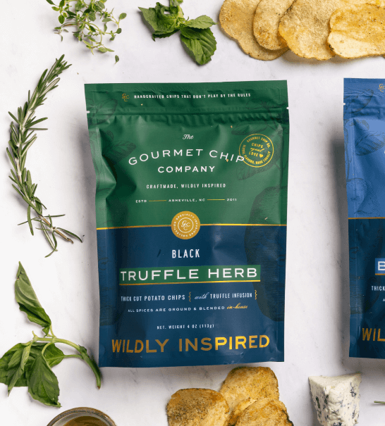 Black Truffle Herb Thick Cut Potato Chips
