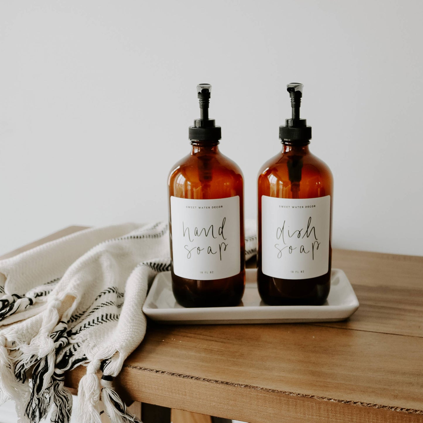 Cream Stoneware Tray - Home Decor & Gifts