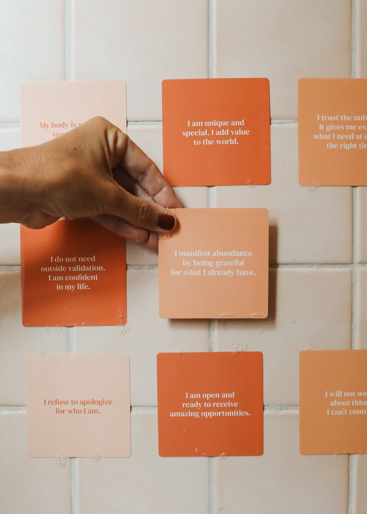 Shower Affirmation™ Display Cards - Positivity