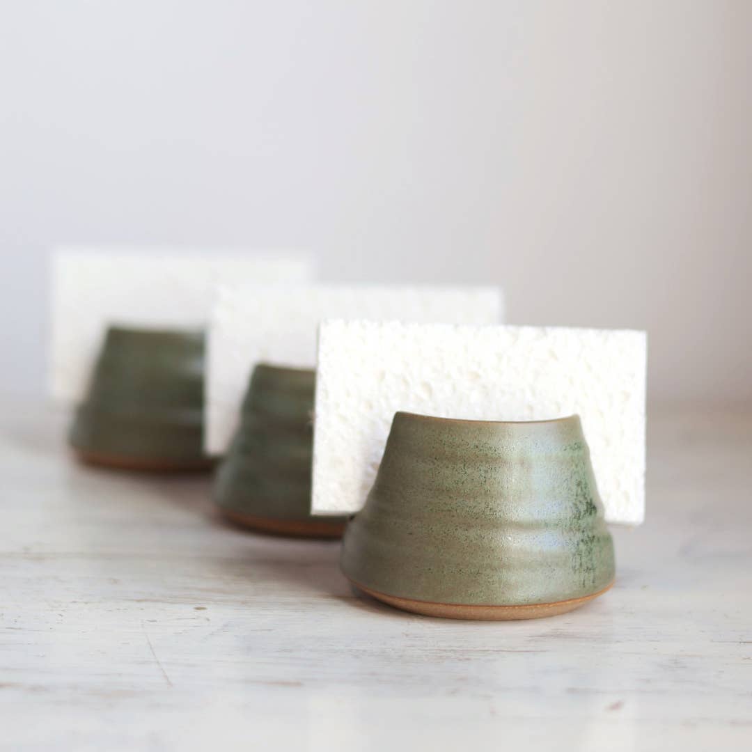 Sponge Holder in Sage Green