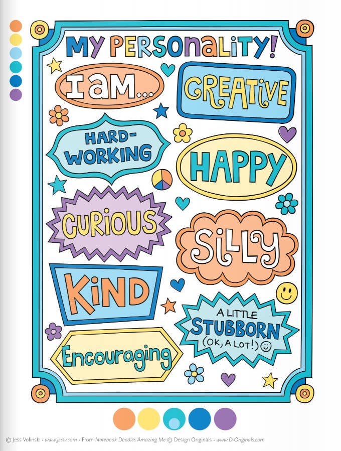 Coloring Book - Amazing Me!