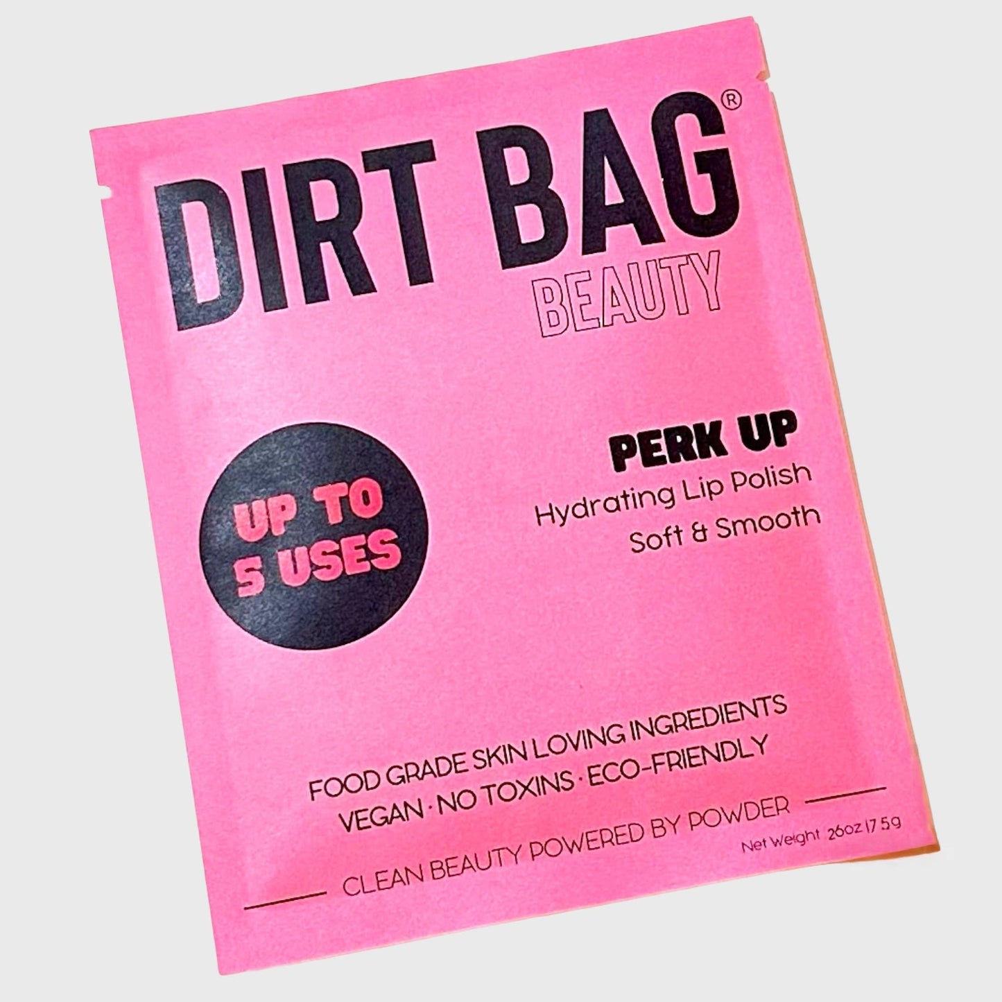 Organic Hydrating Vegan Powder Lip Mask + Polish