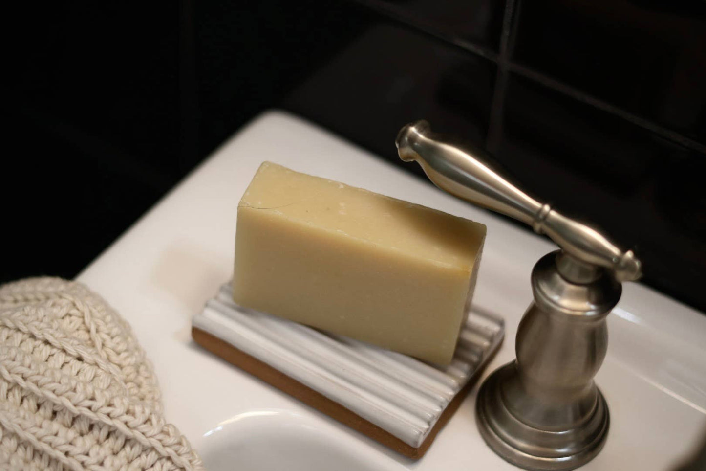 Soap Dish | White | handmade pottery