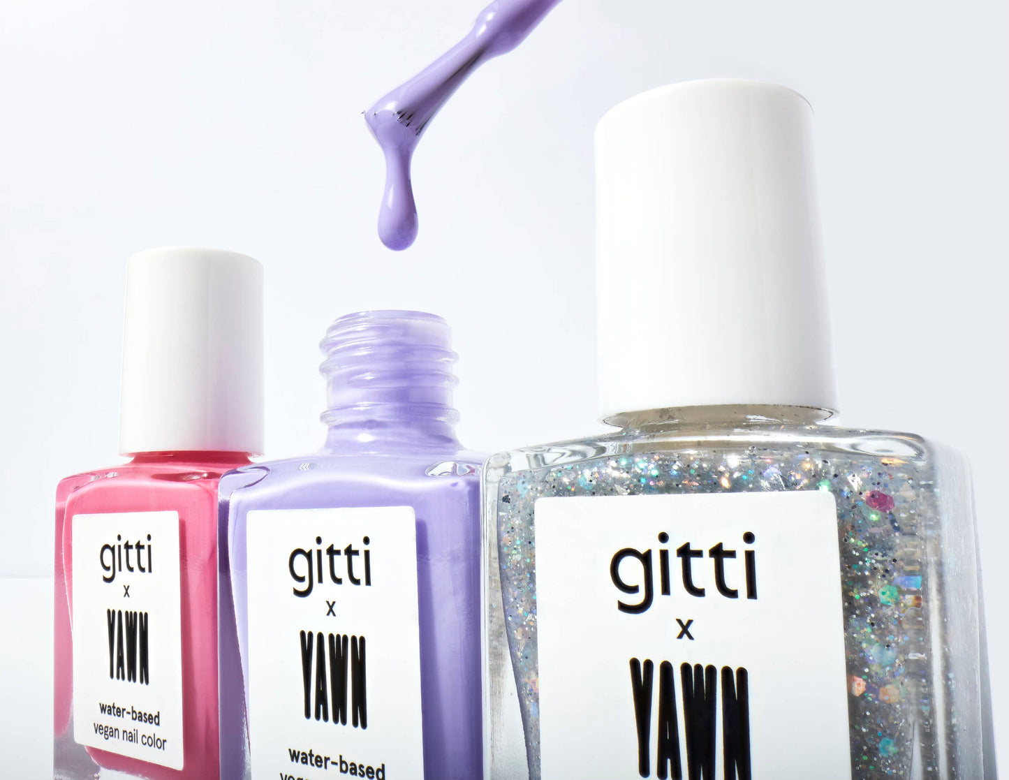 Kids Nail Polish Set | Clean Peel-Off Vegan Nail Polish Trio