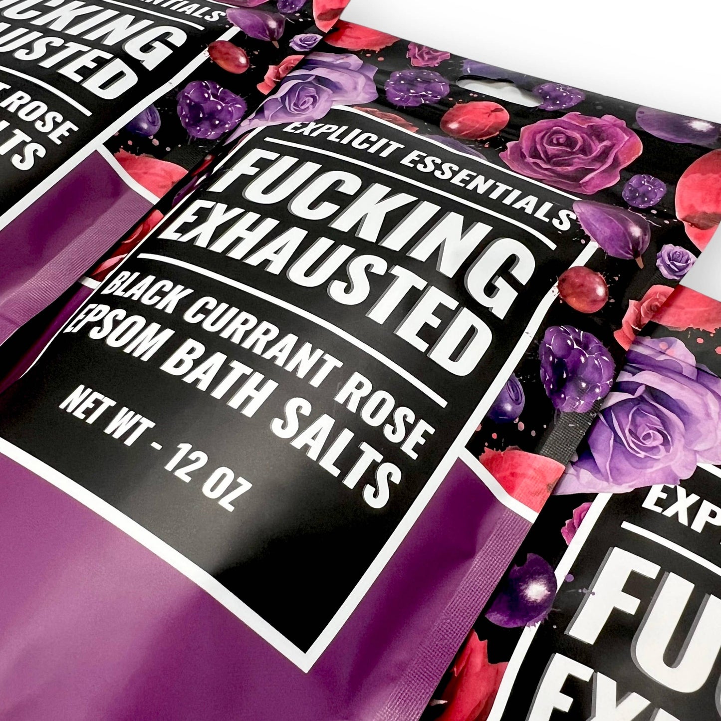 Fucking Exhausted Bath Salts 12oz Bag