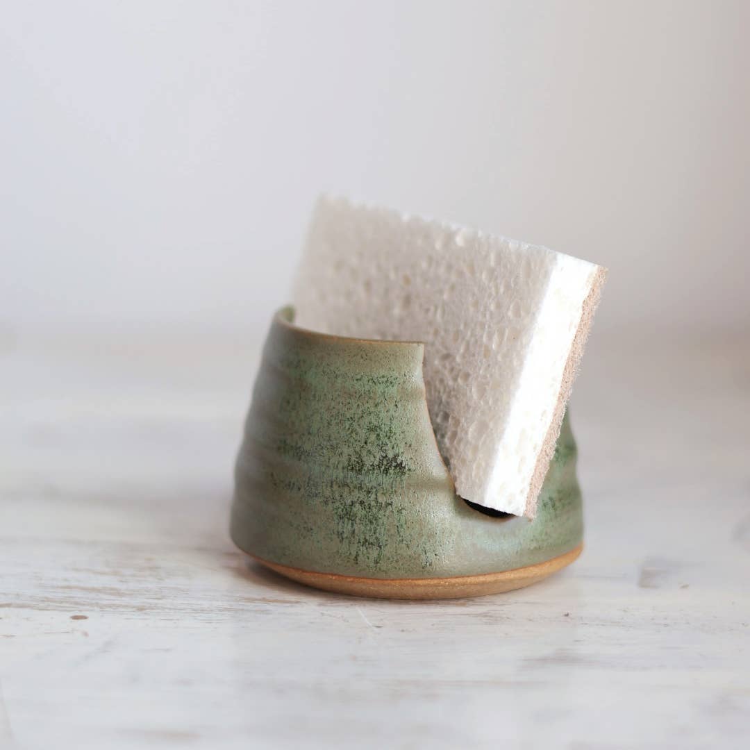 Sponge Holder in Sage Green