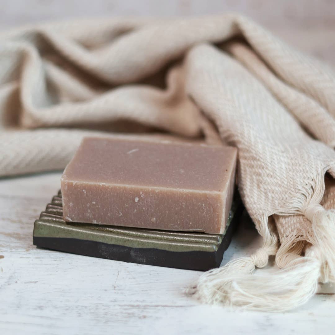 Soap Dish | Sage Green | handmade pottery