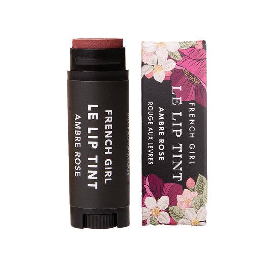 Tinted Lip Balm |  Ambre Rose | Organic, Vegan, Hydrating