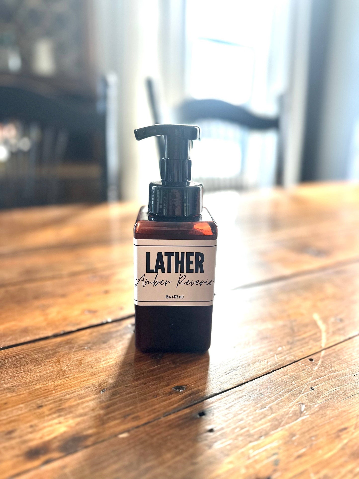 Lather Foaming Handsoap – Organic, Nourishing, 16oz