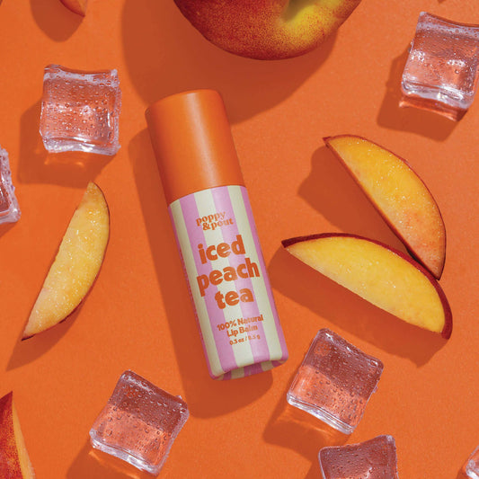 Lip Balm, Retro Refreshers, Iced Peach Tea