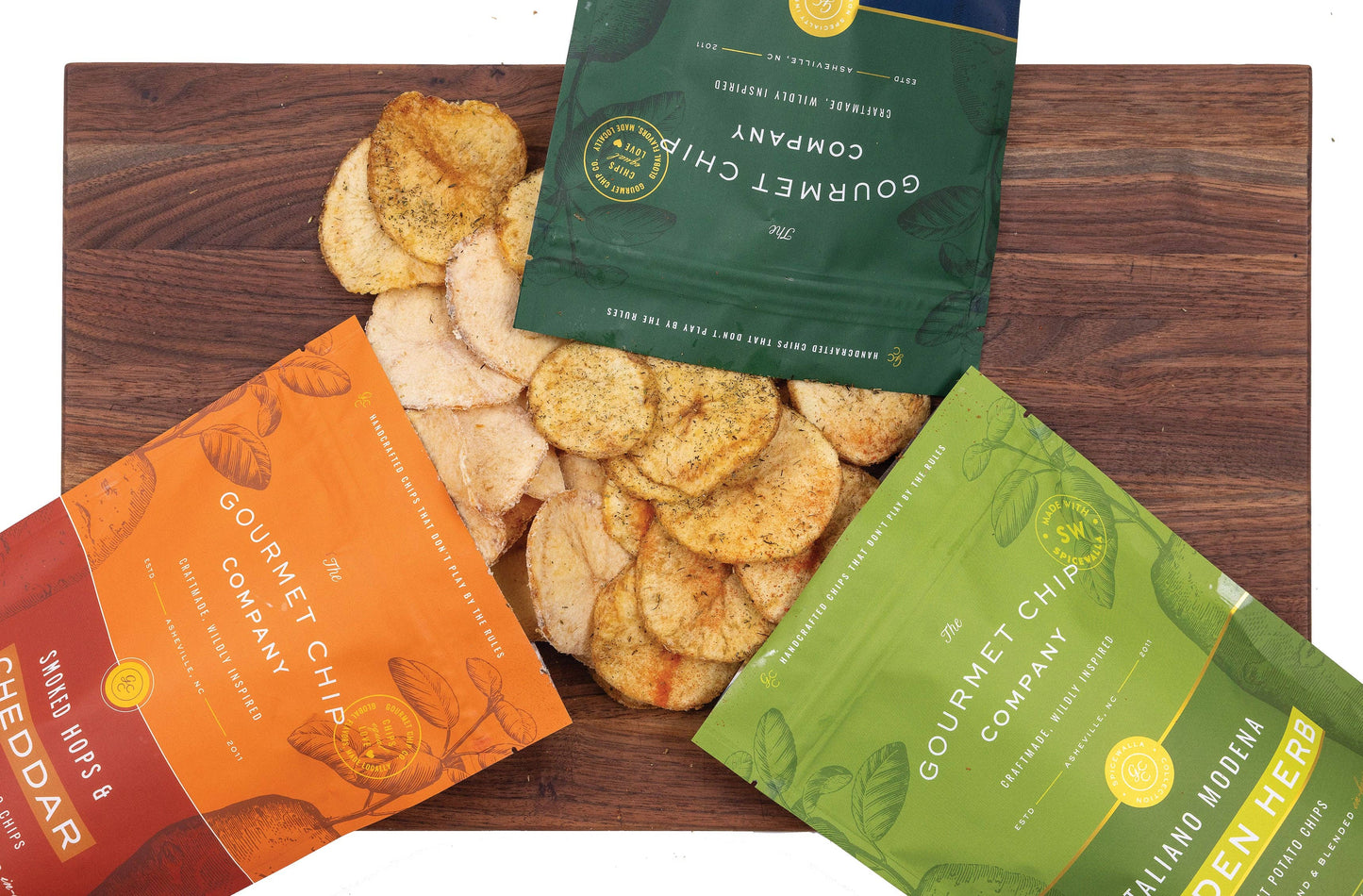Smoked Hops and Cheddar Thick Cut Potato Chips