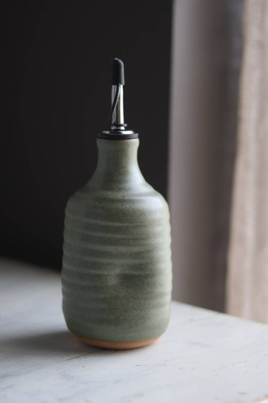 Artist Choice Olive Oil Cruet in Sage Green