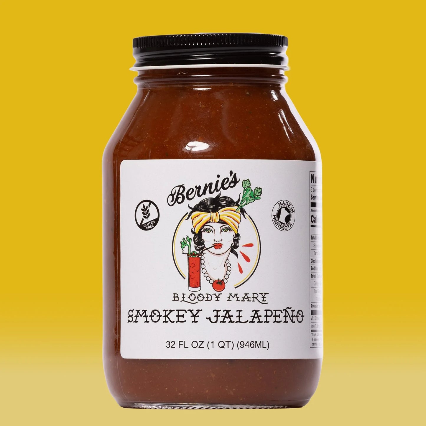 Bernie’s Bloody Mary Mix - Smokey Jalepeno