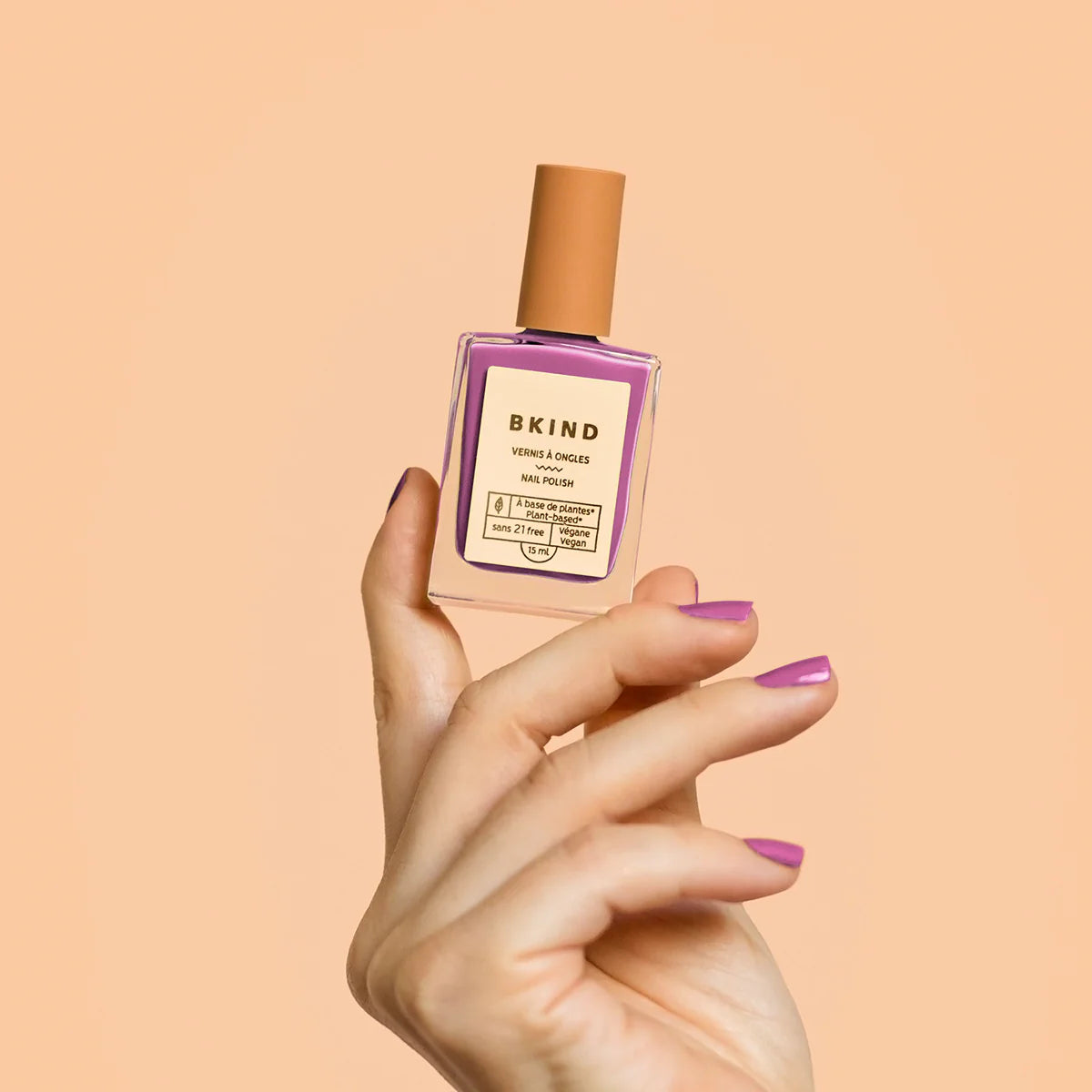 Vegan and 21-Free Nail Polish - Berrylicious