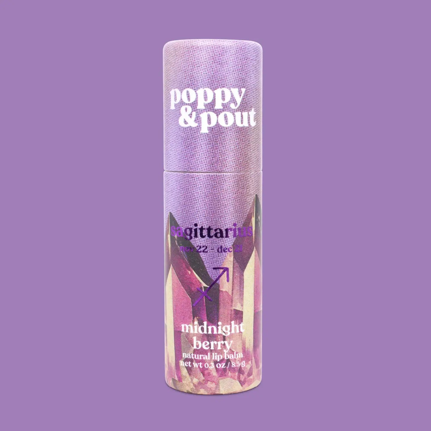 Lip Balm, Zodiac, Sagittarius Midnight Berry