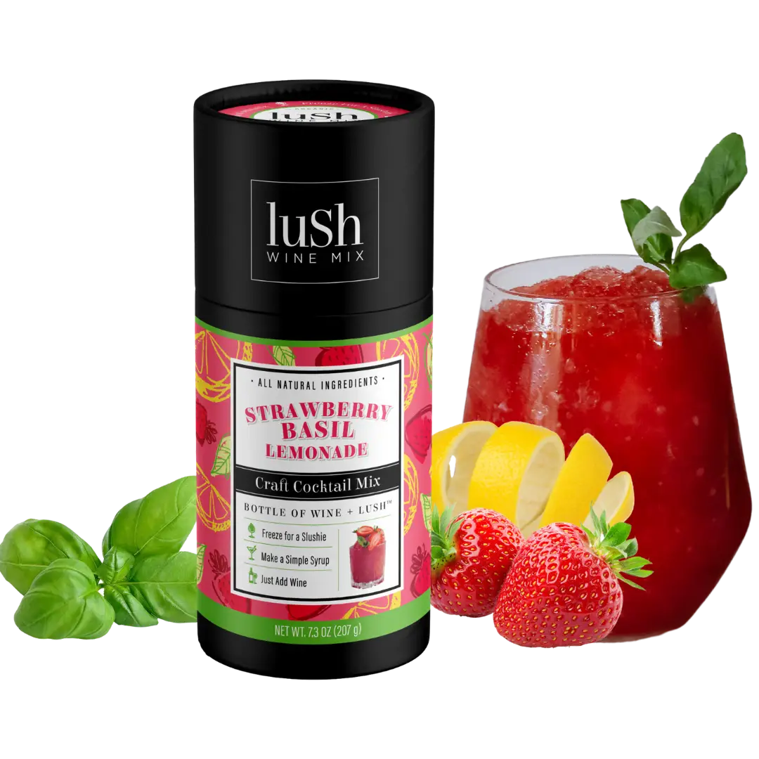 Lush Wine - Strawberry Basil Lemonade