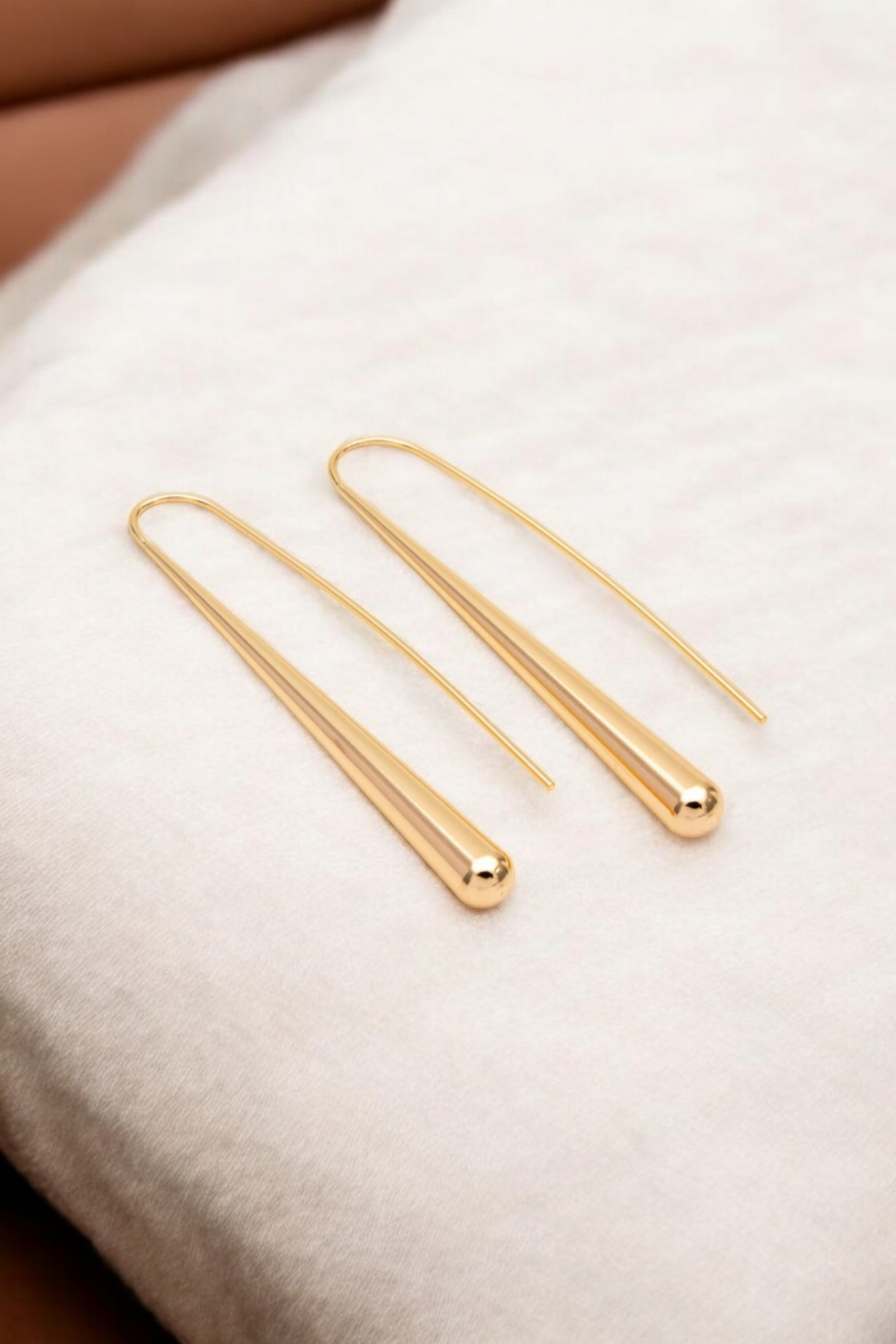 Waterdrop| Silver & Gold Minimalist Earring