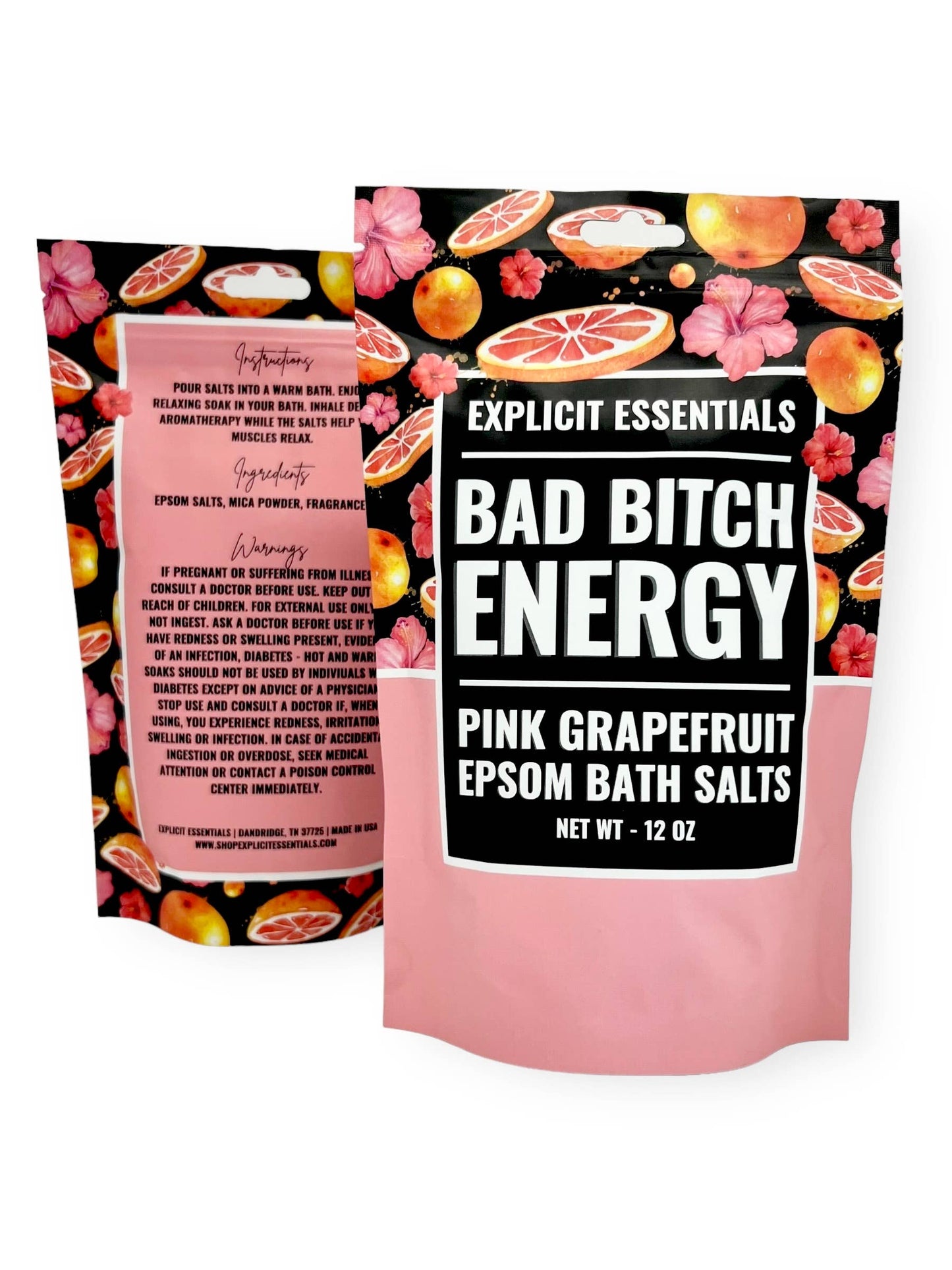 Bad Bitch Energy Bath Salts 12oz Bag