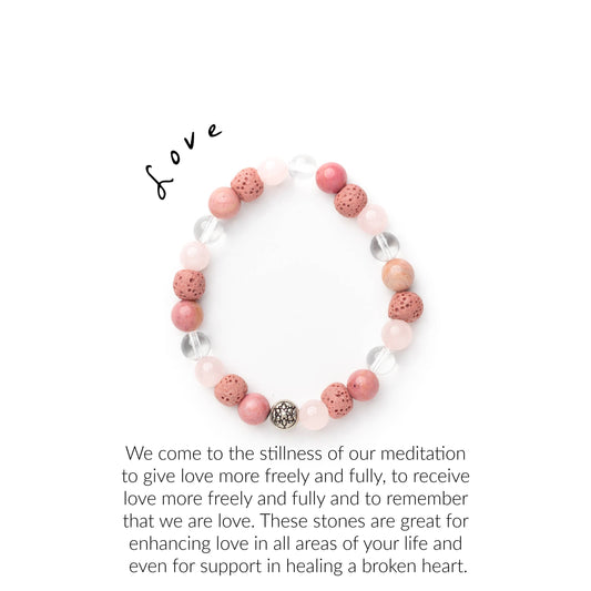 Love Beaded Bracelet