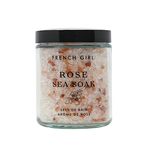 Organic Calming & Soothing Rose Bath Salts