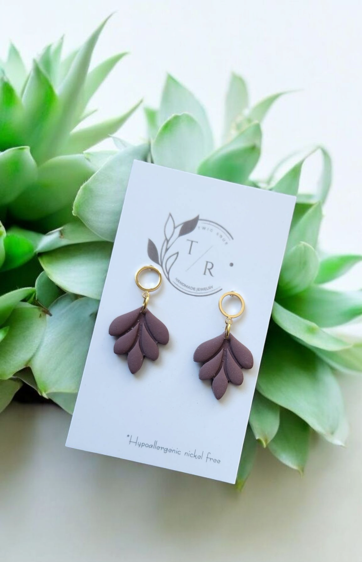 Paloma| Gold and clay drops