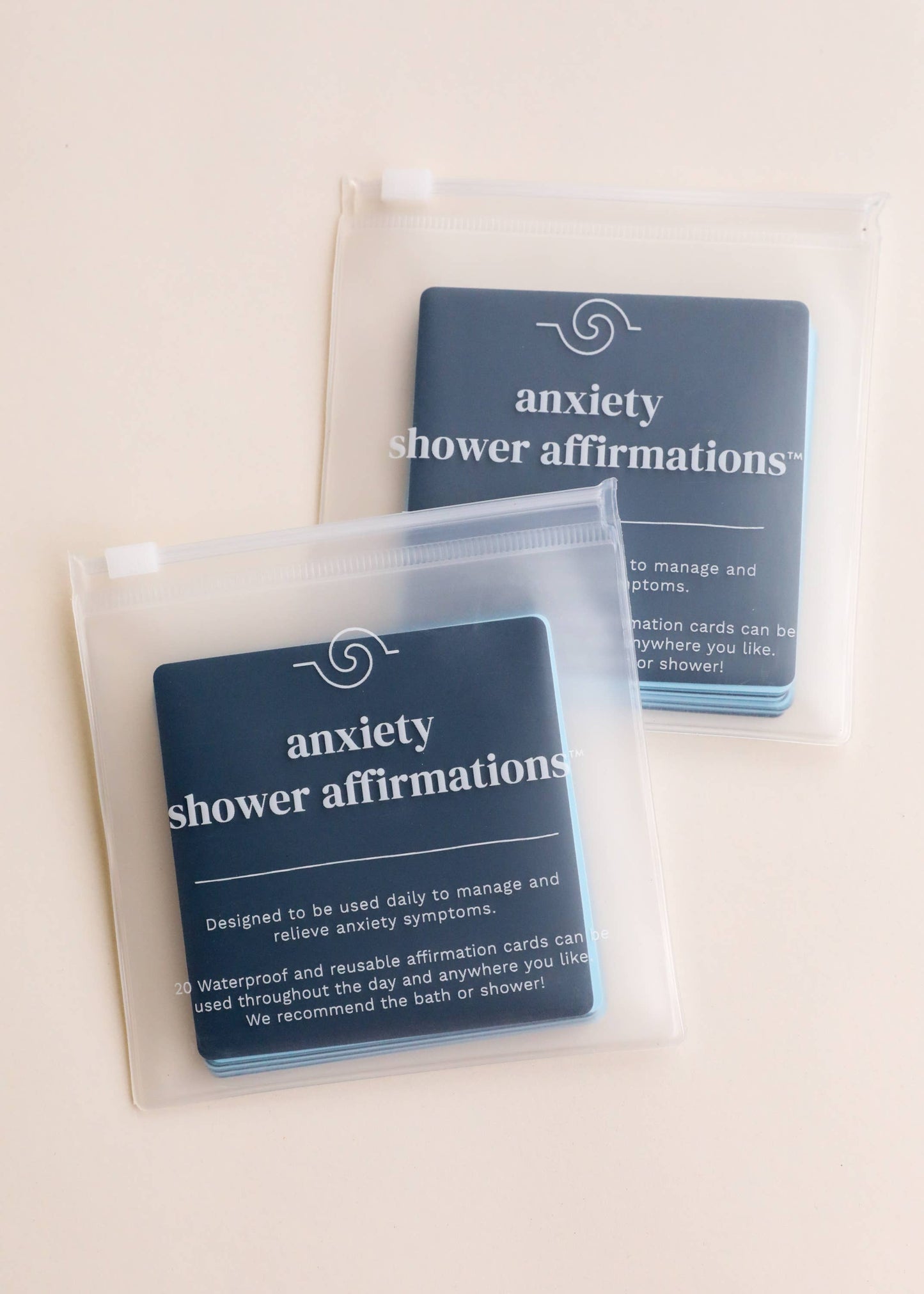 Shower Affirmation™ Display Cards - Anxiety