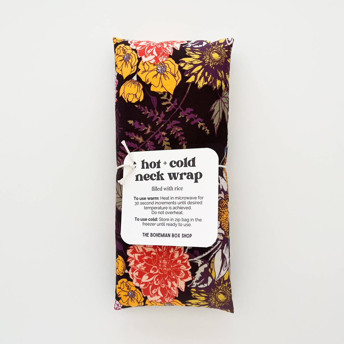 Hot & Cold Therapy Neck Wrap - Autumn Floral Glow