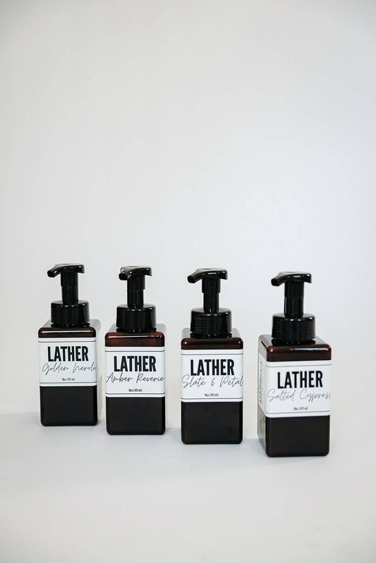 Lather Foaming Handsoap – Organic, Nourishing, 16oz