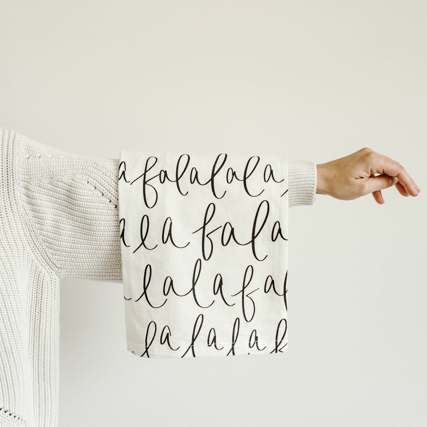 Fa La La La La Hand Towel - Christmas Home Decor & Gifts