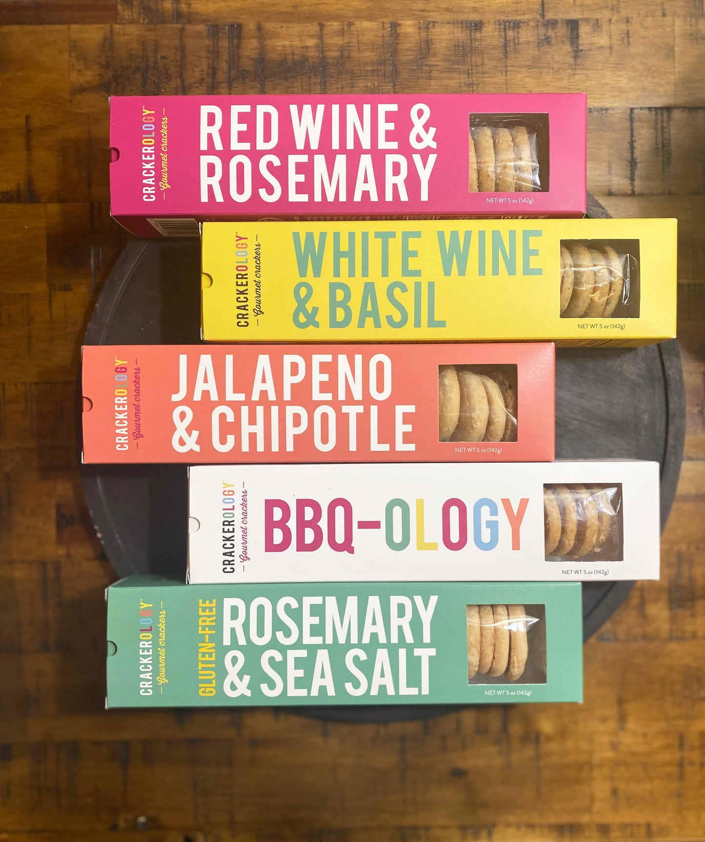 Gluten-free Rosemary & Sea Salt Crackers