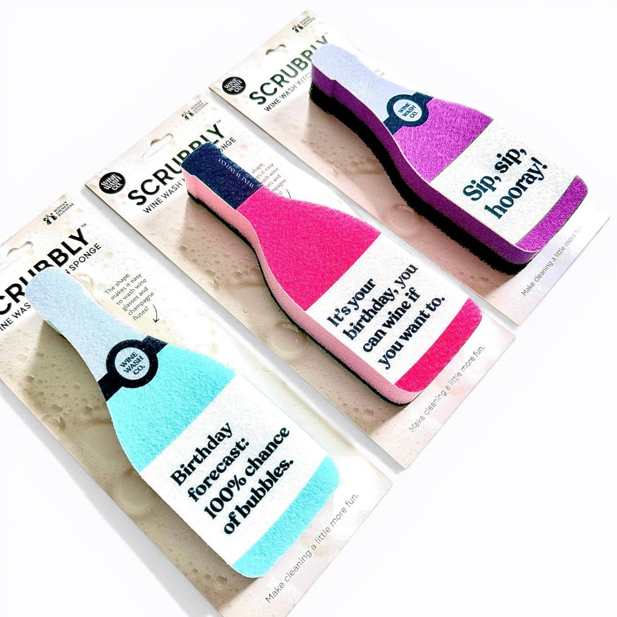 Scrubbly™ Sponge - Birthday Bubbles