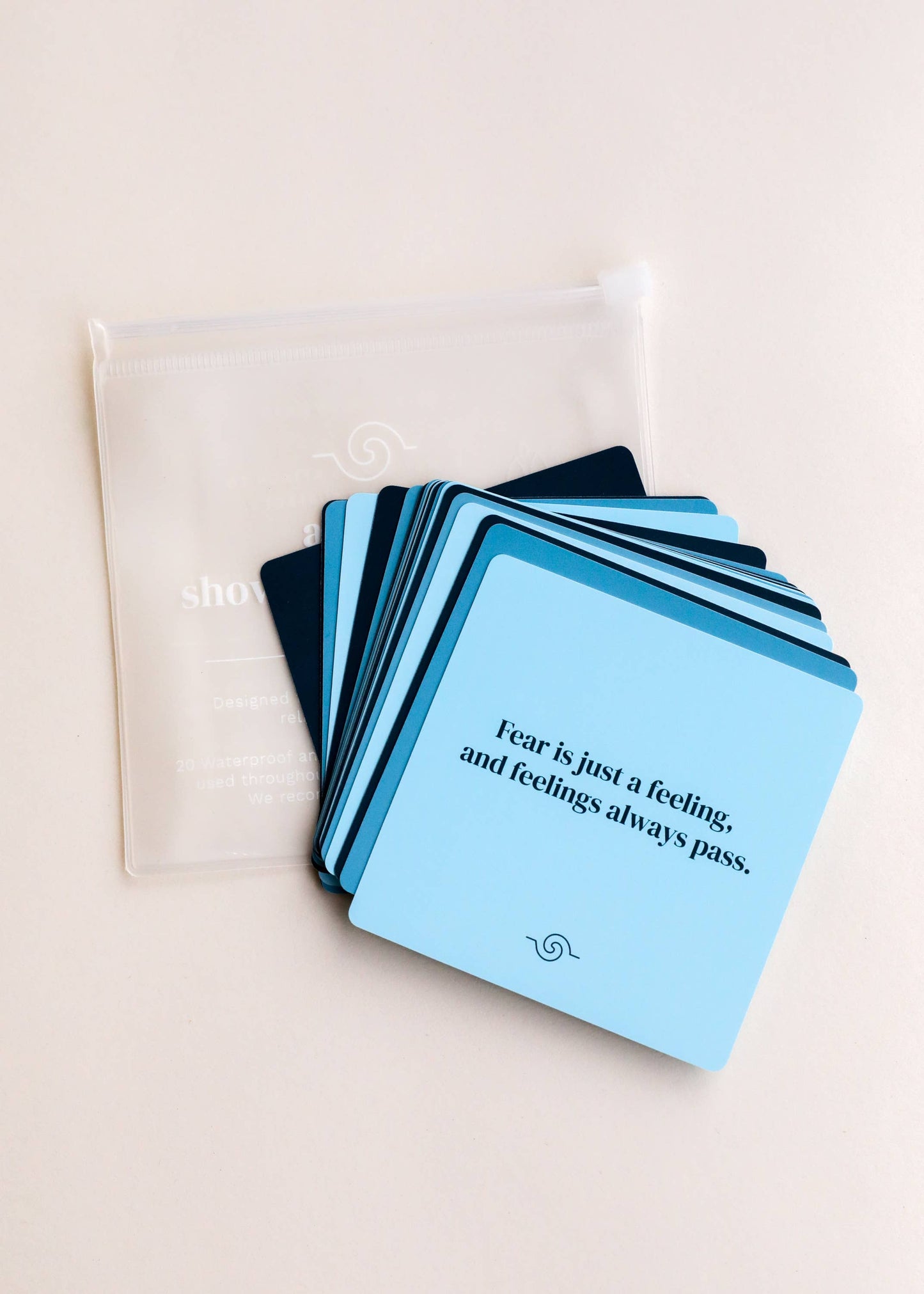 Shower Affirmation™ Display Cards - Anxiety
