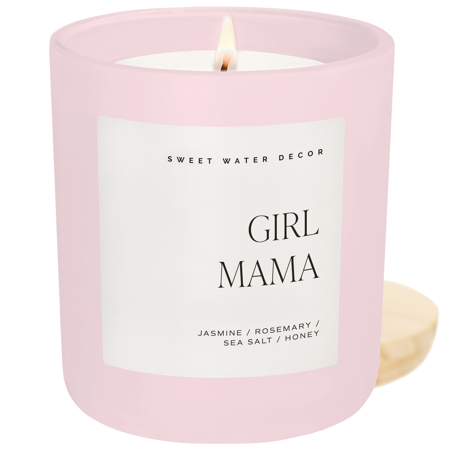 Girl Mama 15 oz Soy Candle, Matte Jar