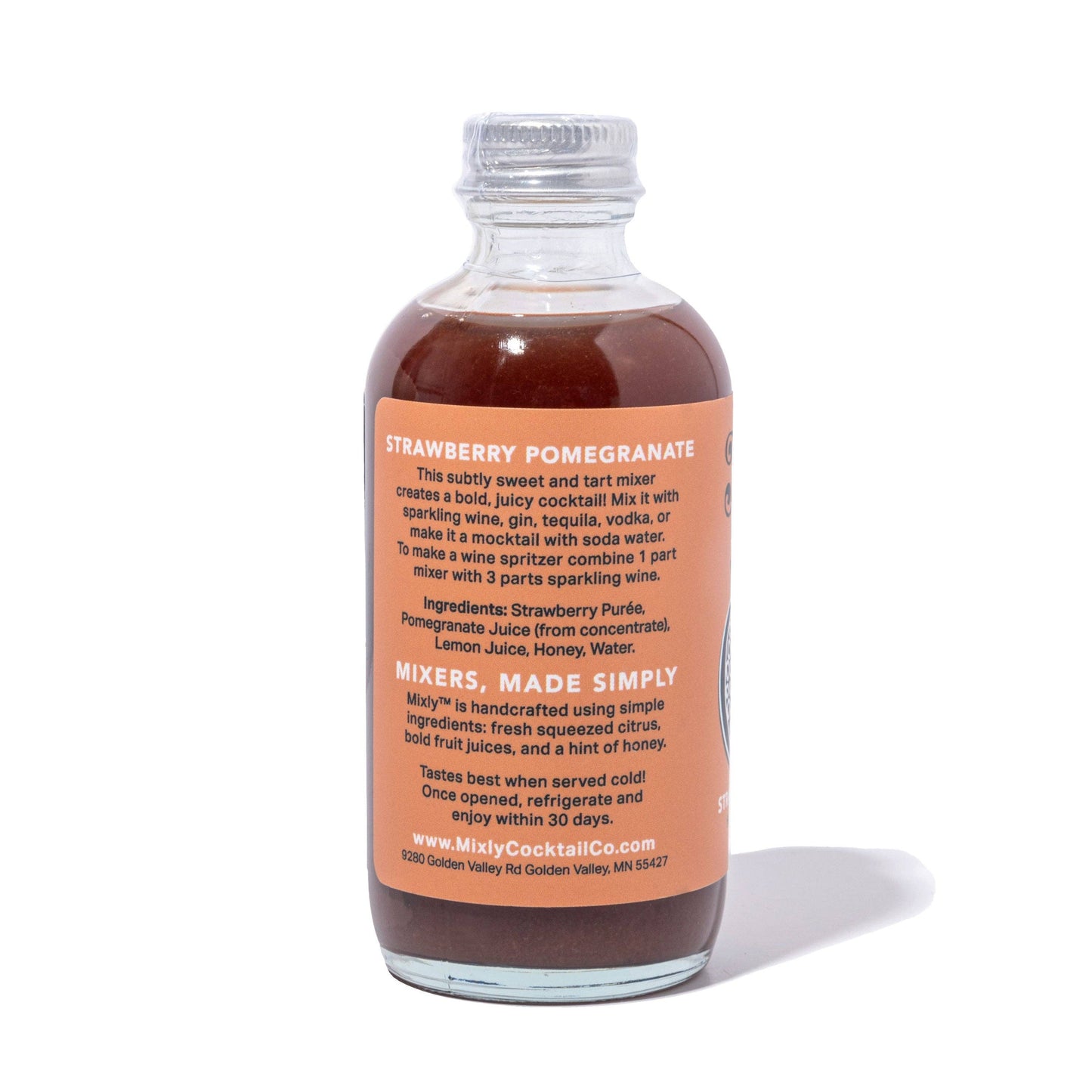 Strawberry Pomegranate 4oz - Cocktail / Mocktail Mixers