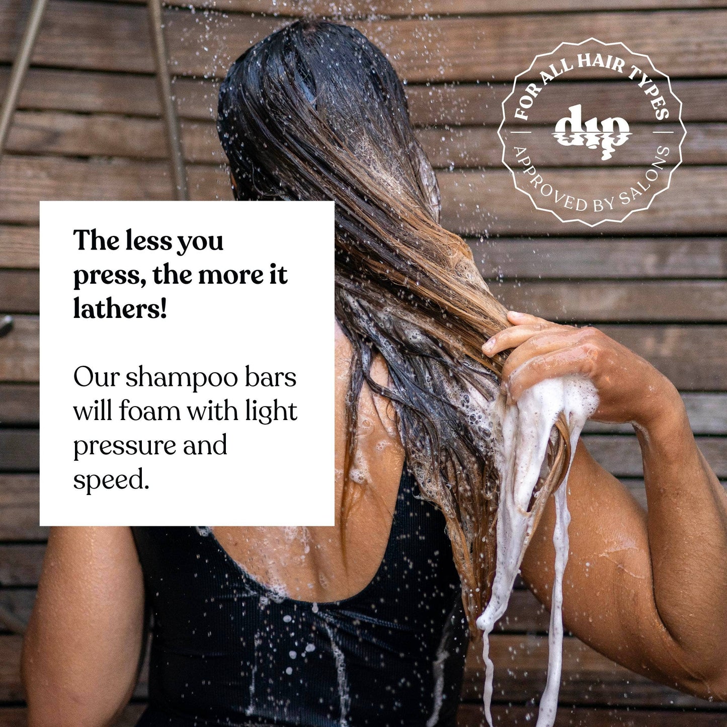 Mini Dip Shampoo Bar: Color Safe, Everyday - Coconut & Almond