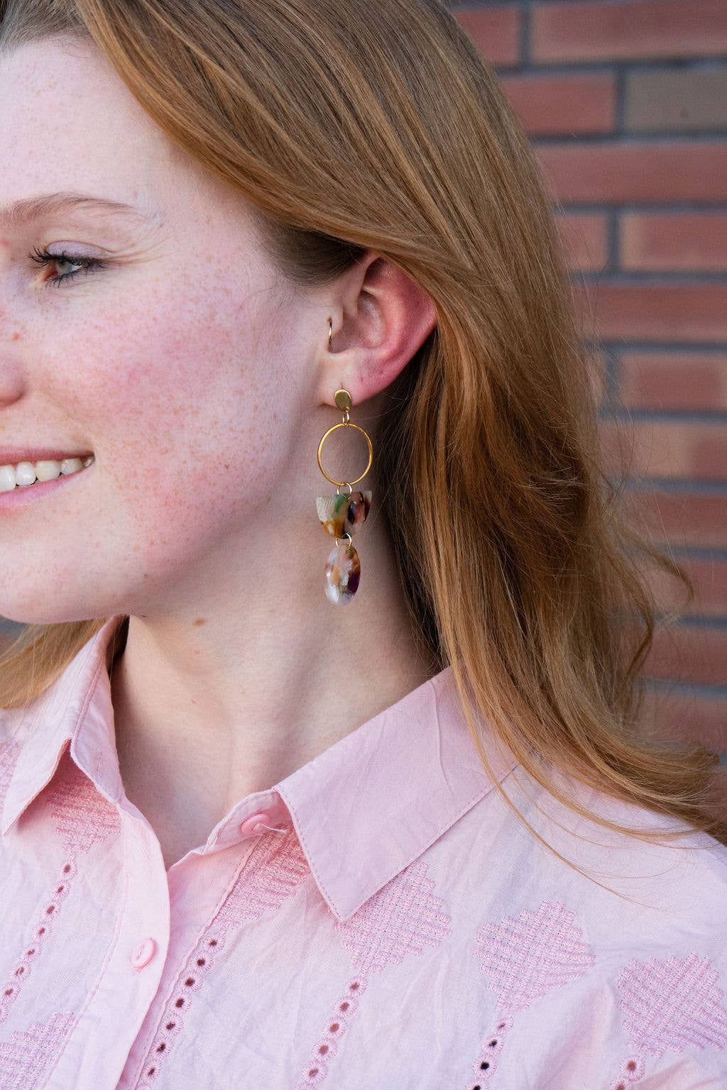 Wren Earrings - Multicolor // Jewelry, Gifts, Fall