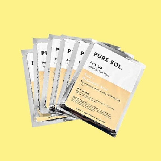 Perk Up Gold Hydrating  Eye Patches for soothing