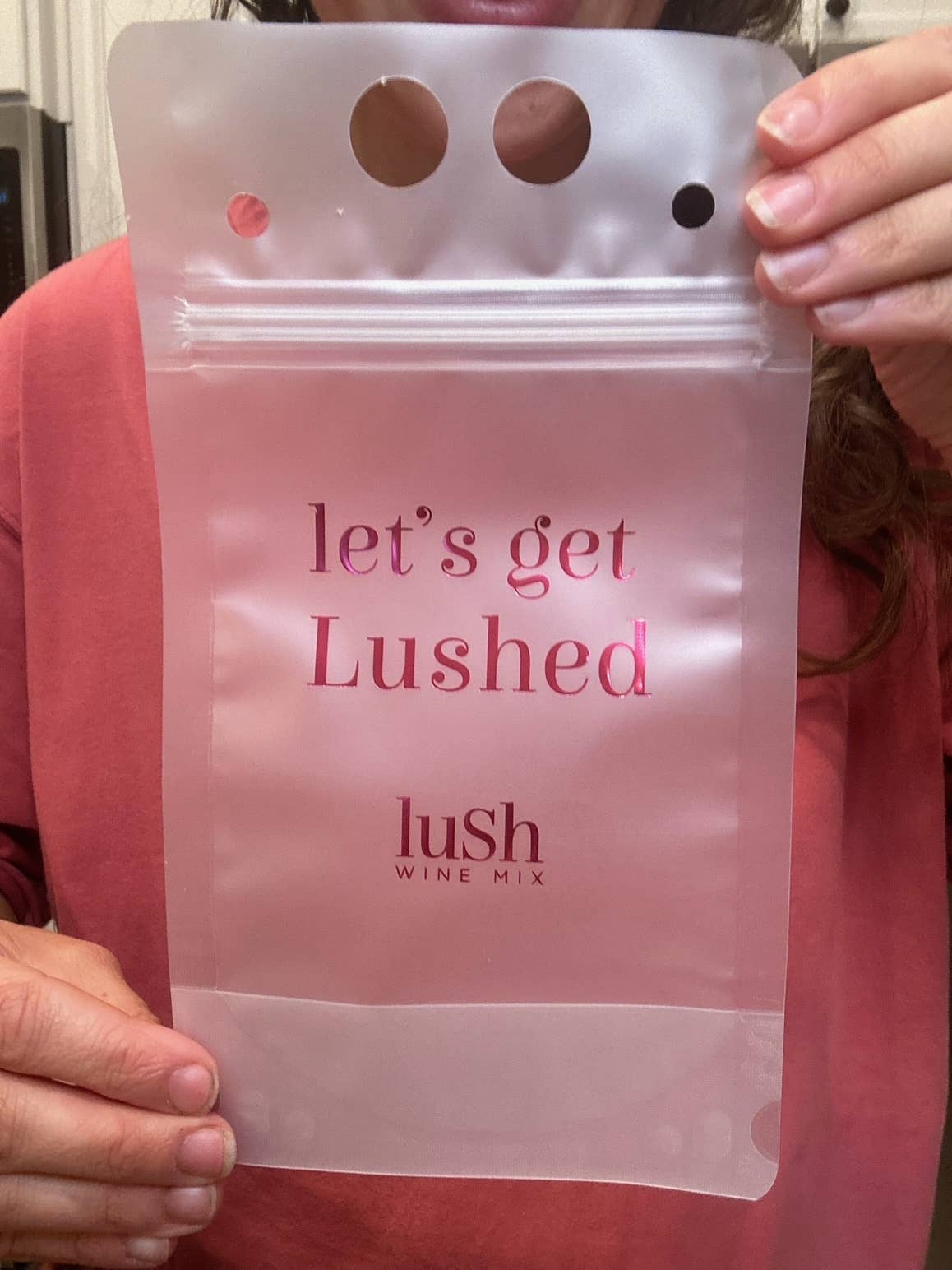Slushie Drink Pouches for Lush Wine Mix - Reusable