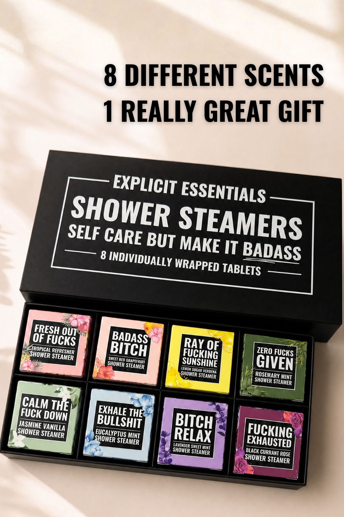 Shower Steamer Sample Gift Box Set