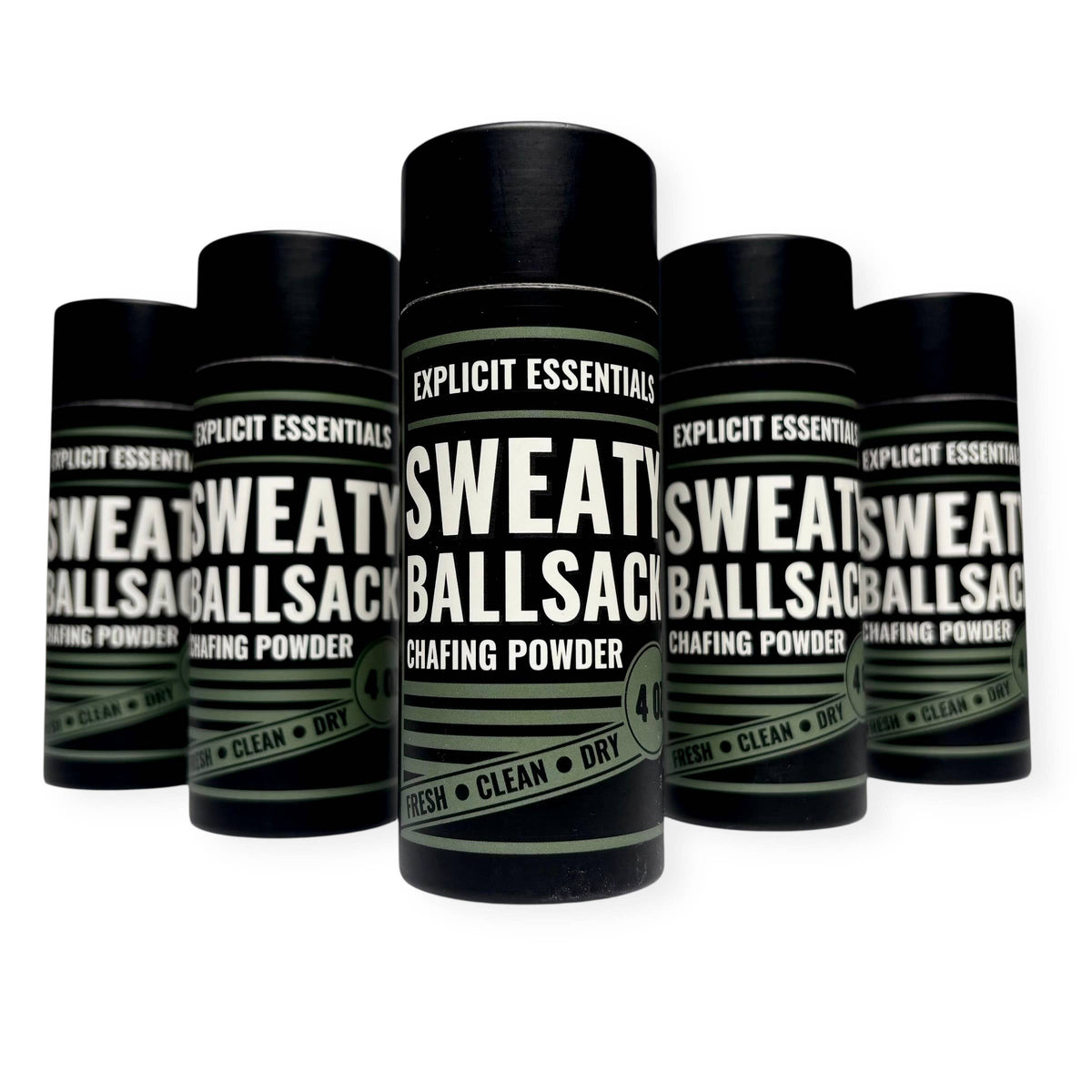 Sweaty Ball Sack Chafing Powder