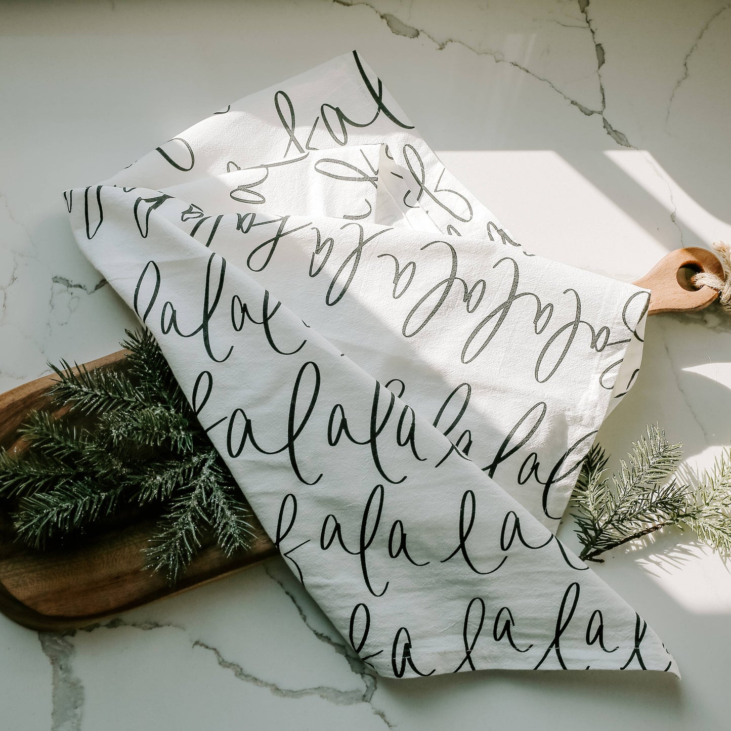 Fa La La La La Hand Towel - Christmas Home Decor & Gifts