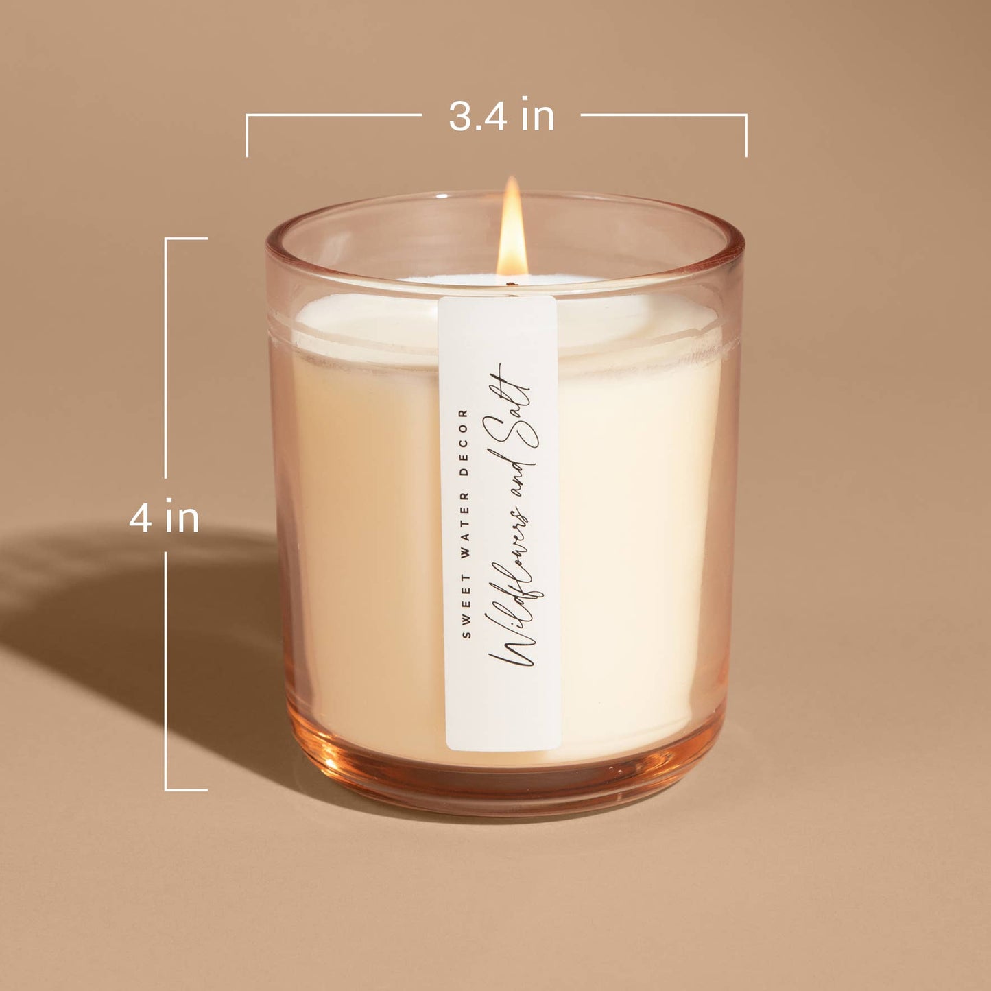 Cashmere and Vanilla 12 oz Candle - Home Decor & Gifts