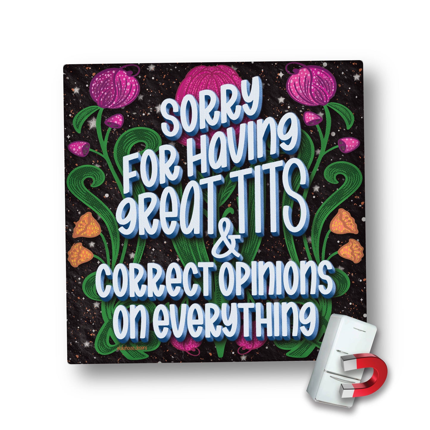 Magnet | Sorry For Having Great Tits &  | LHD-MG-119