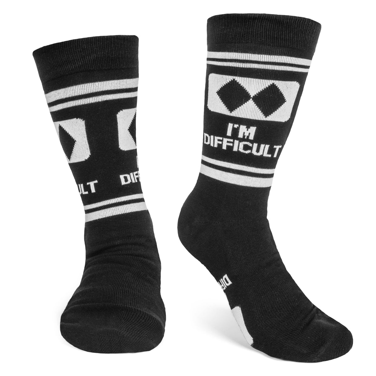 I'm Difficult Funny Ski Socks Gift for Men and Women