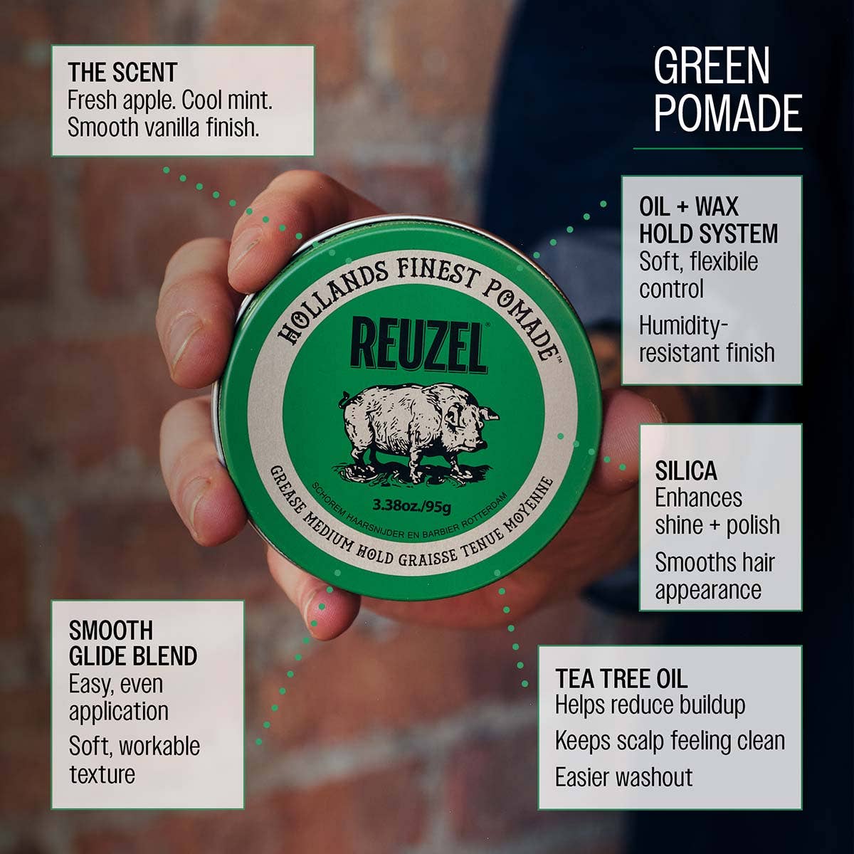 Green Pomade Grease