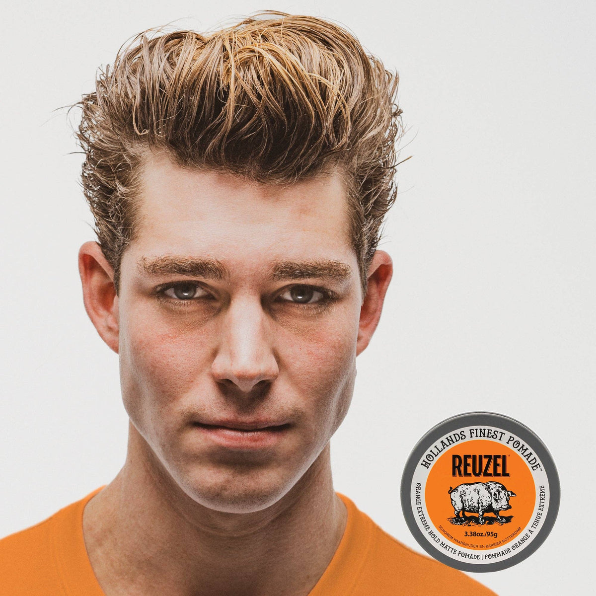 NEW Orange Extreme Hold Matte POM/AID