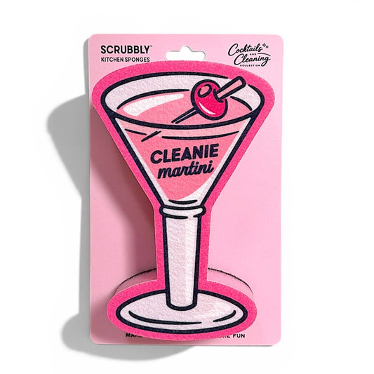 Martini Scrubbly Sponge - Cleanie