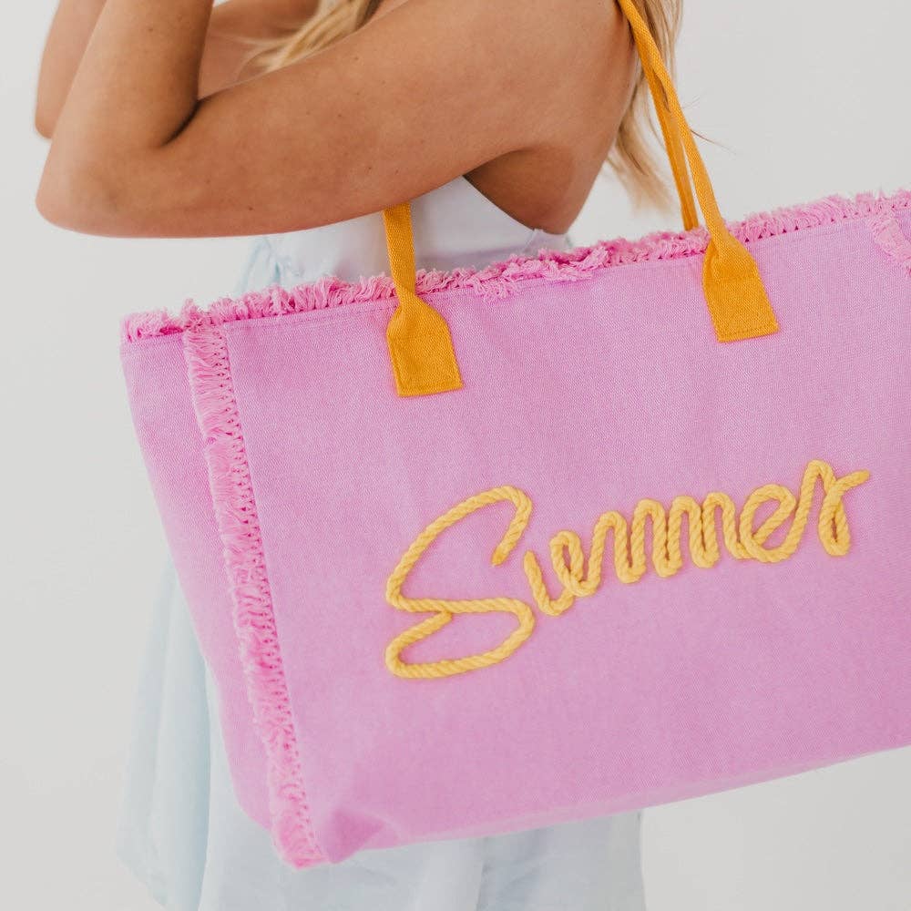 Summer Sunshine Beach Tote Bag