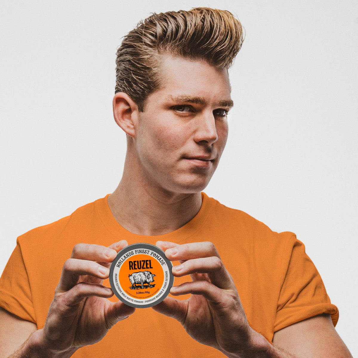 NEW Orange Extreme Hold Matte POM/AID